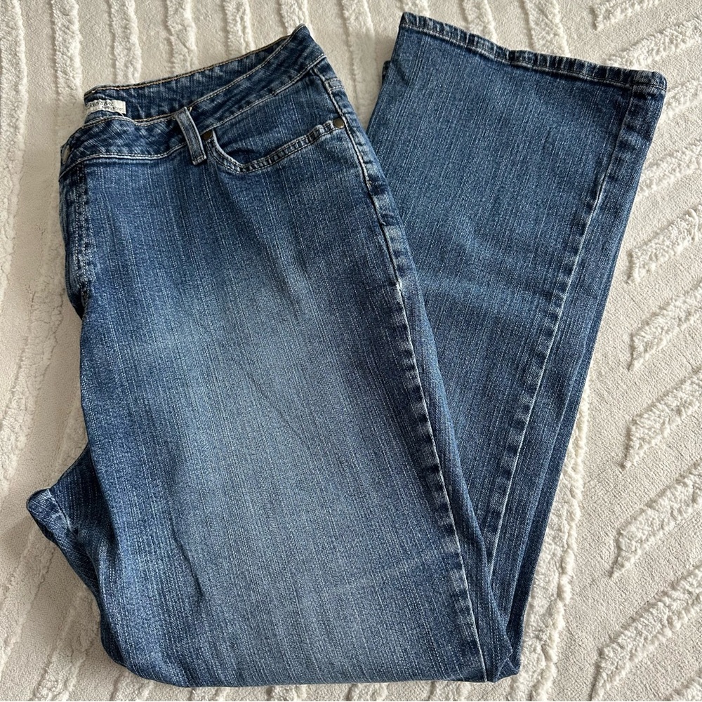 St. John's Bay Women's Boot Cut Jeans - Dark Blue